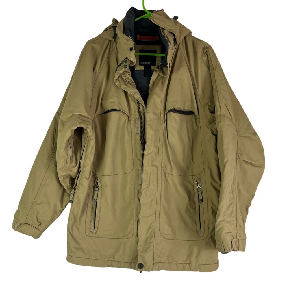 American Eagle Outfitters Jacket Mens Small Hoodie Full Zip Lined